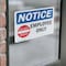 Signmission Employees Only Sign, Vinyl Decal, 24in W x 18in L, 2PK OS-2PACK-NS-D-1824-L-12002 - alternate 6